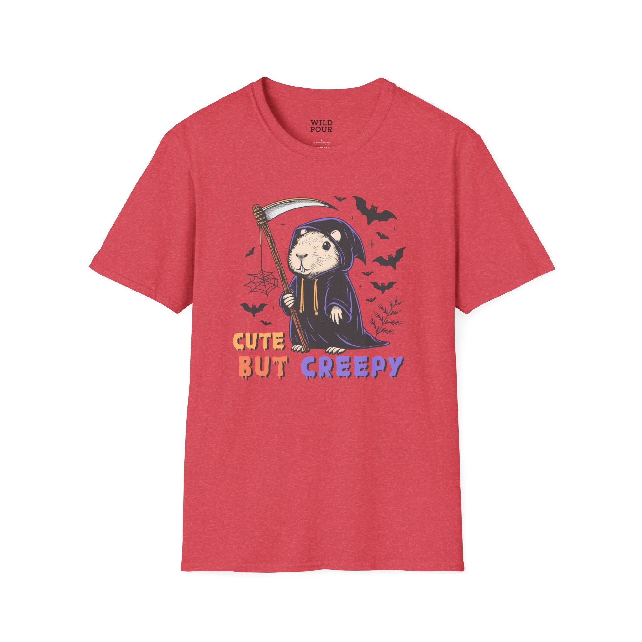 Cute But Creepy, Capybara Tee - Ultra-soft and super comfy, our premium quality unisex tees are perfect for any season.