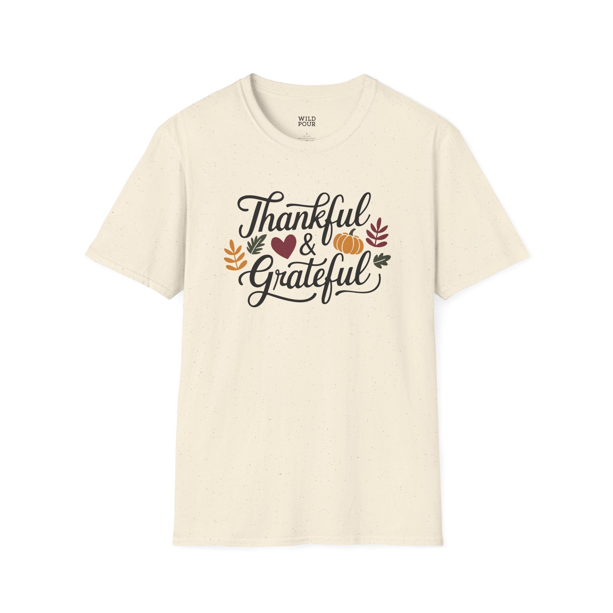 Thankful and Grateful Tee-Adult Tees-Wild Pour