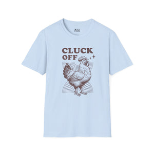 Cluck Off, Rooster Tee-Adult Tees-Wild Pour