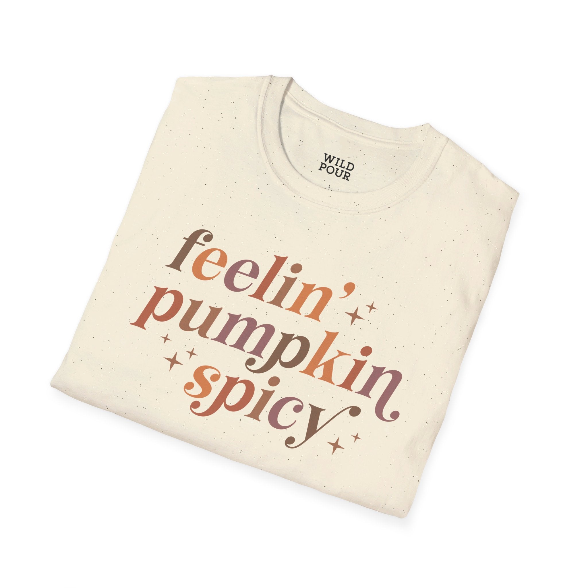 Feelin' Pumpkin Spicy Tee-Adult Tees-Wild Pour