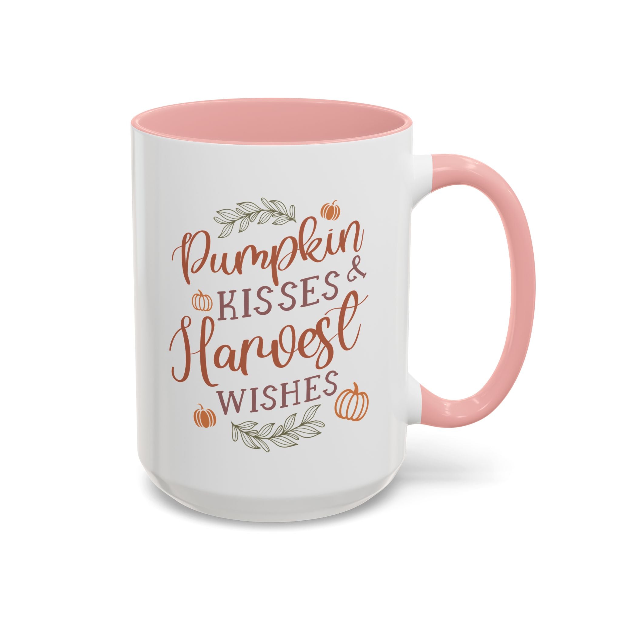 Pumpkin Kisses & Harvest Wishes Mug-Mug-Wild Pour