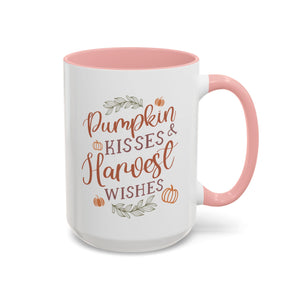 Pumpkin Kisses & Harvest Wishes Mug-Mug-Wild Pour