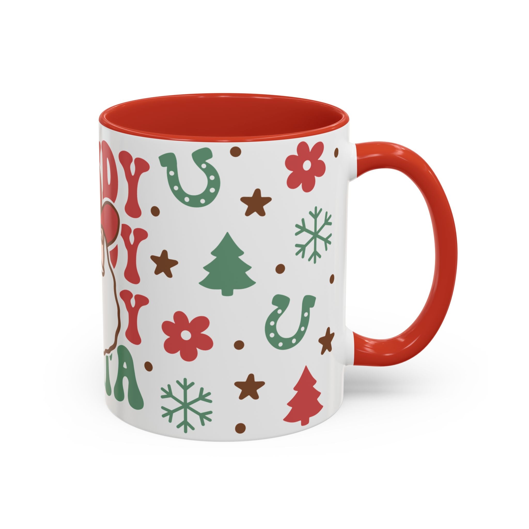 Howdy Santa, Wrap-Around Christmas Mug-Mug-Wild Pour