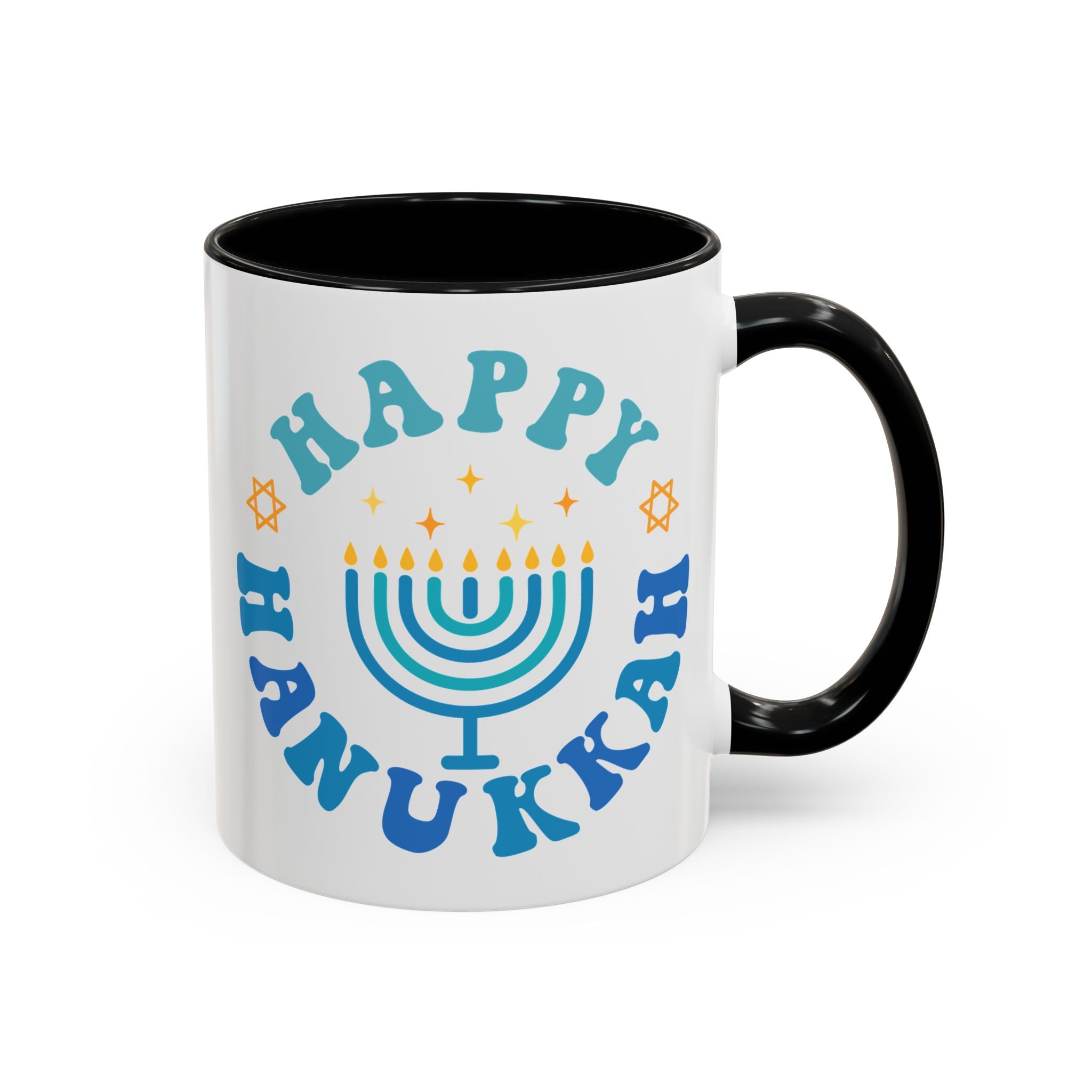 Happy Hanukkah, Menorah Mug-Mug-Wild Pour