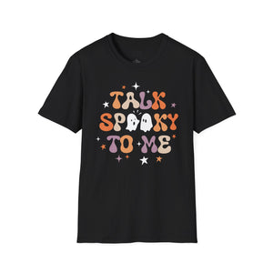 Talk Spooky to Me Tee-Adult Tees-Wild Pour