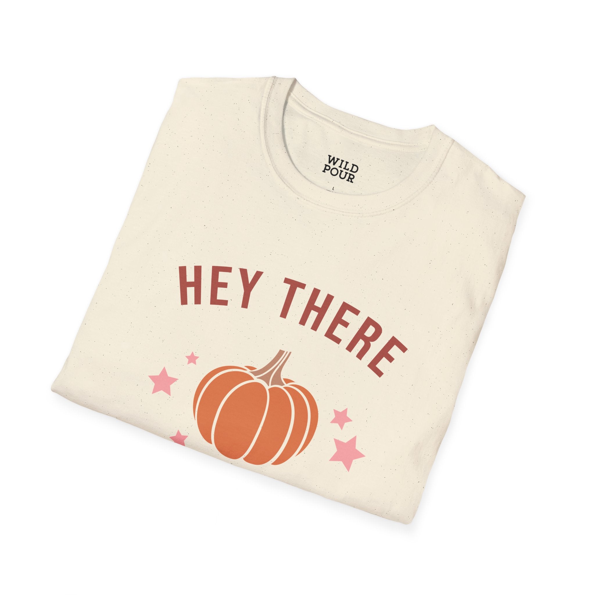 Hey There Pumpkin Tee-Adult Tees-Wild Pour