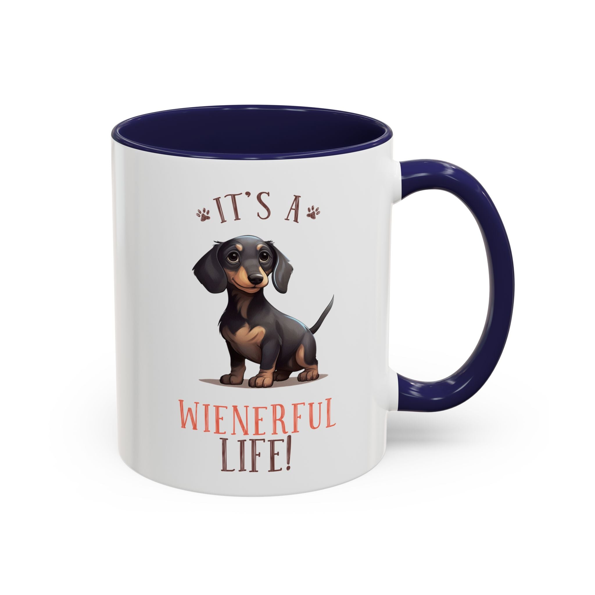 It's a Weinerful Life, Funny Dachshund Dog Mug-Mug-Wild Pour