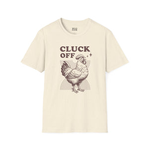 Cluck Off, Rooster Tee-Adult Tees-Wild Pour