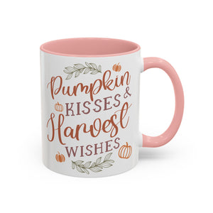 Pumpkin Kisses & Harvest Wishes Mug-Mug-Wild Pour