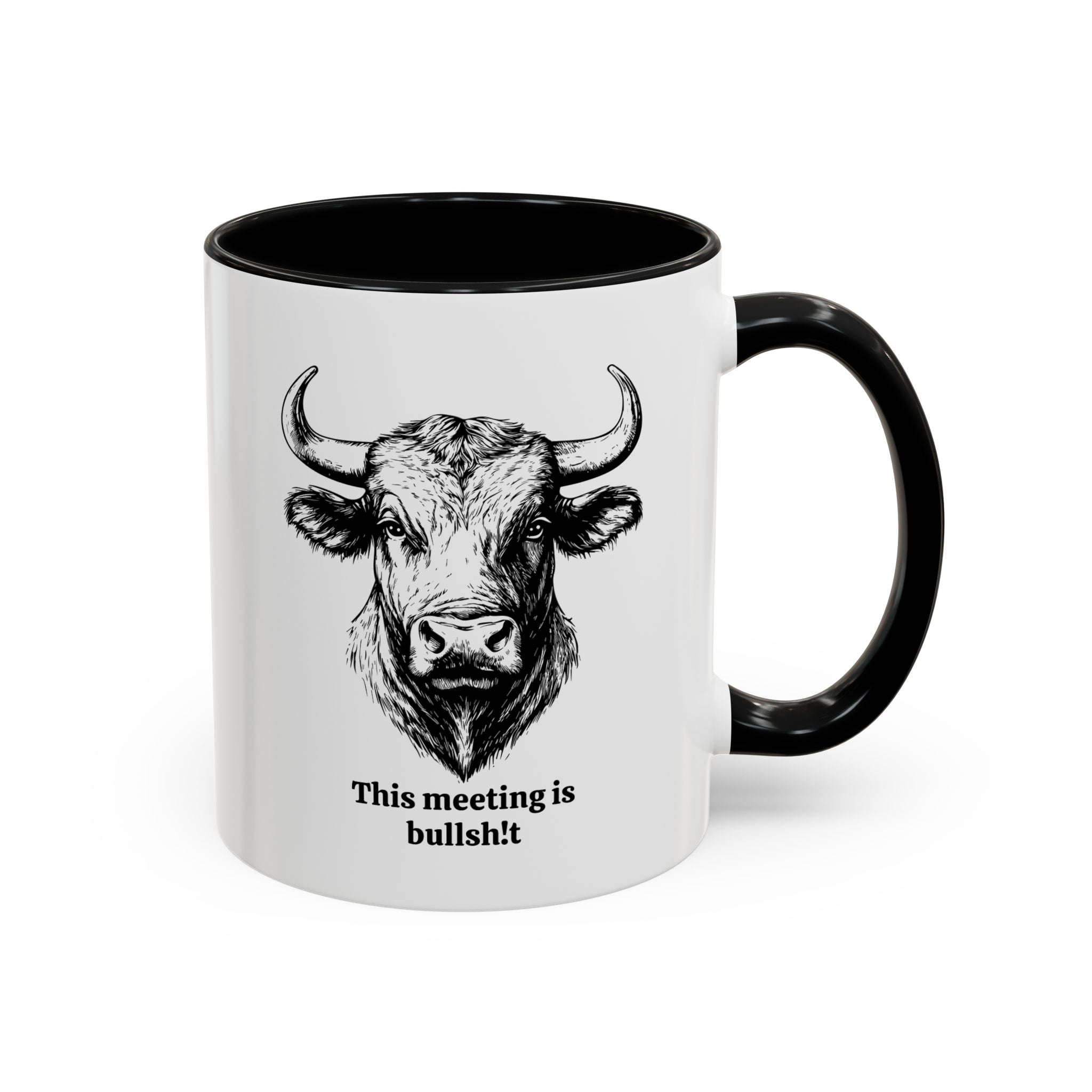 This Meeting is Bullsh!t, Funny Office Mug