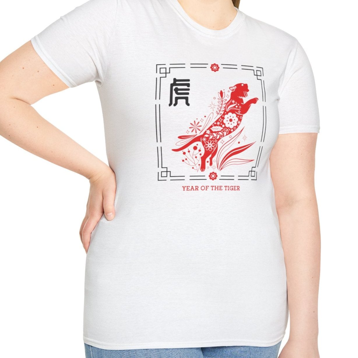 Year of the Tiger, Lunar New Year Tee-Adult Tees-Wild Pour