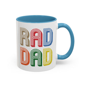 Rad Dad, Father's Day Mug-Mug-Wild Pour