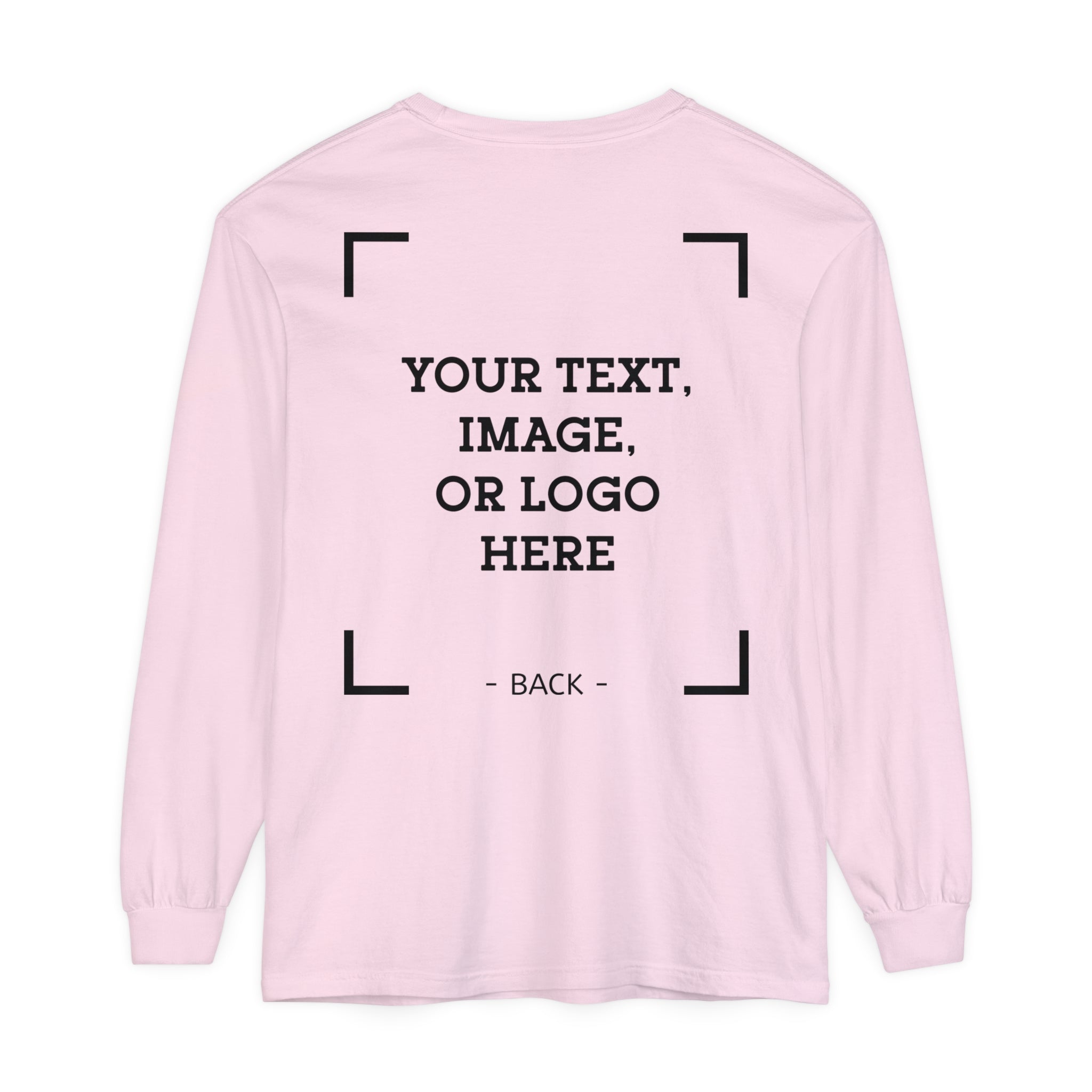 Personalized Long Sleeve Shirt with Custom Print