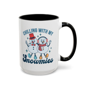 Chilling With My Snowmies Mug-Mug-Wild Pour