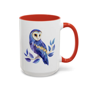 Barn Owl, Watercolor Mug-Mug-Wild Pour