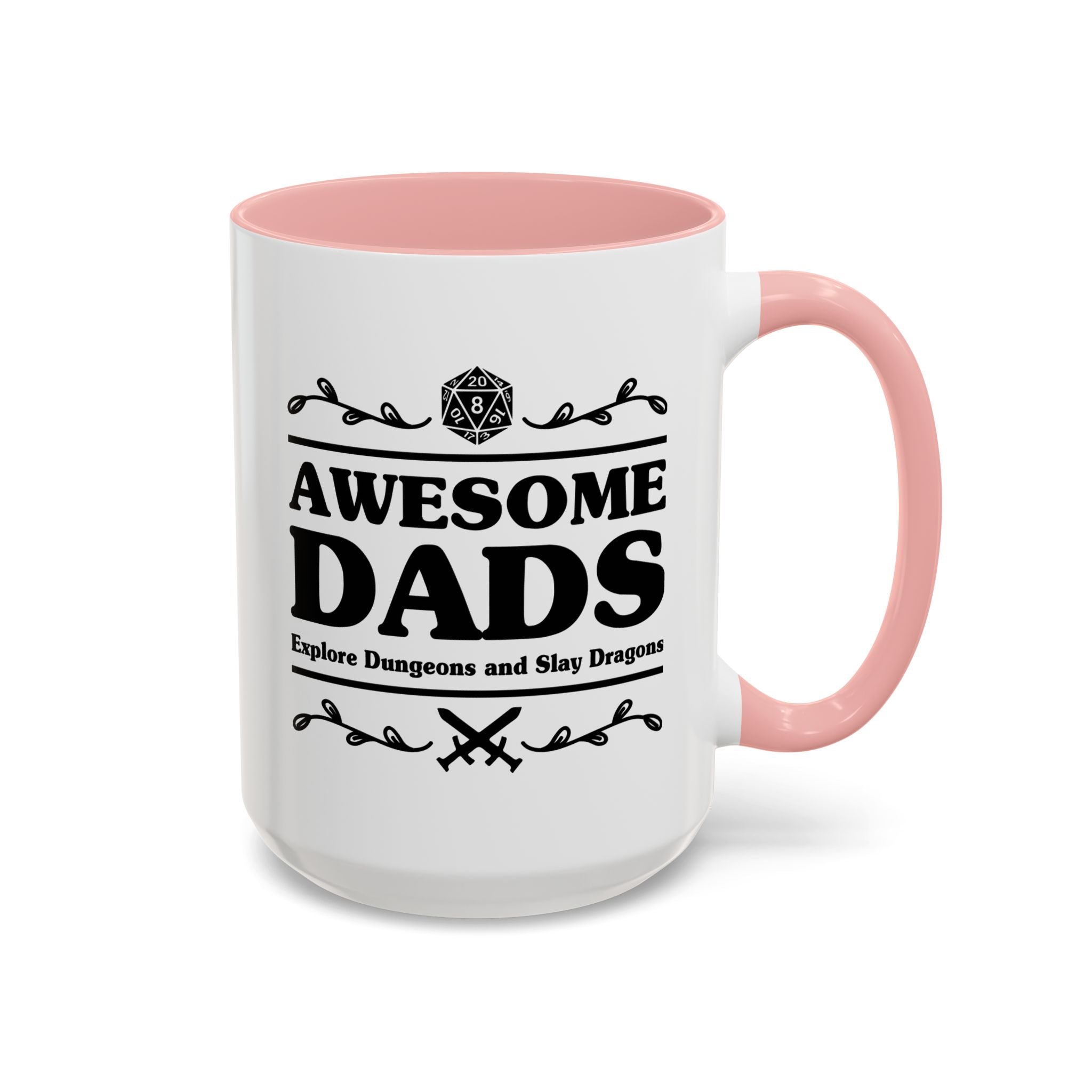 Awesome Dads Explore Dungeons & Slay Dragons, D&D Mug-Mug-Wild Pour