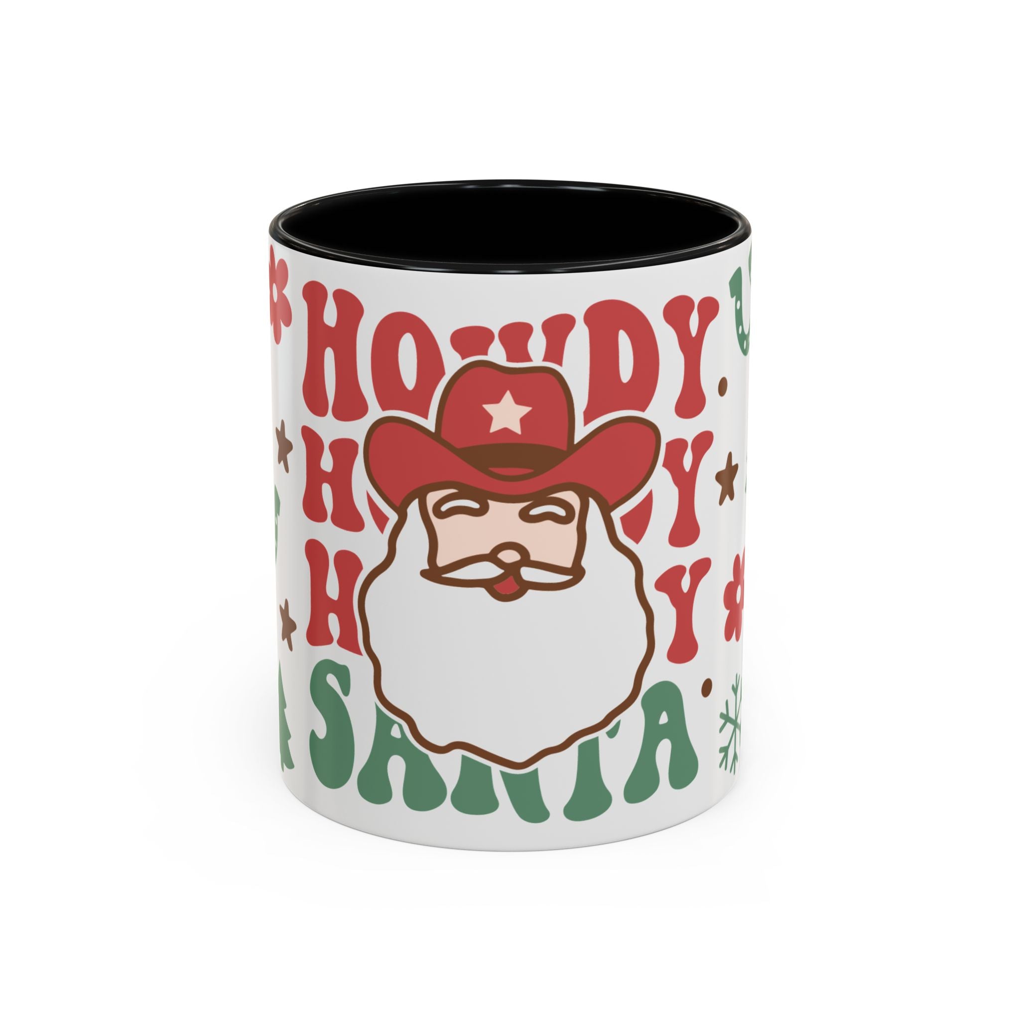 Howdy Santa, Wrap-Around Christmas Mug-Mug-Wild Pour