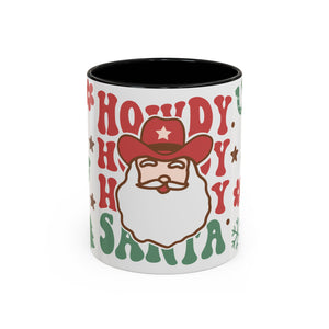 Howdy Santa, Wrap-Around Christmas Mug-Mug-Wild Pour