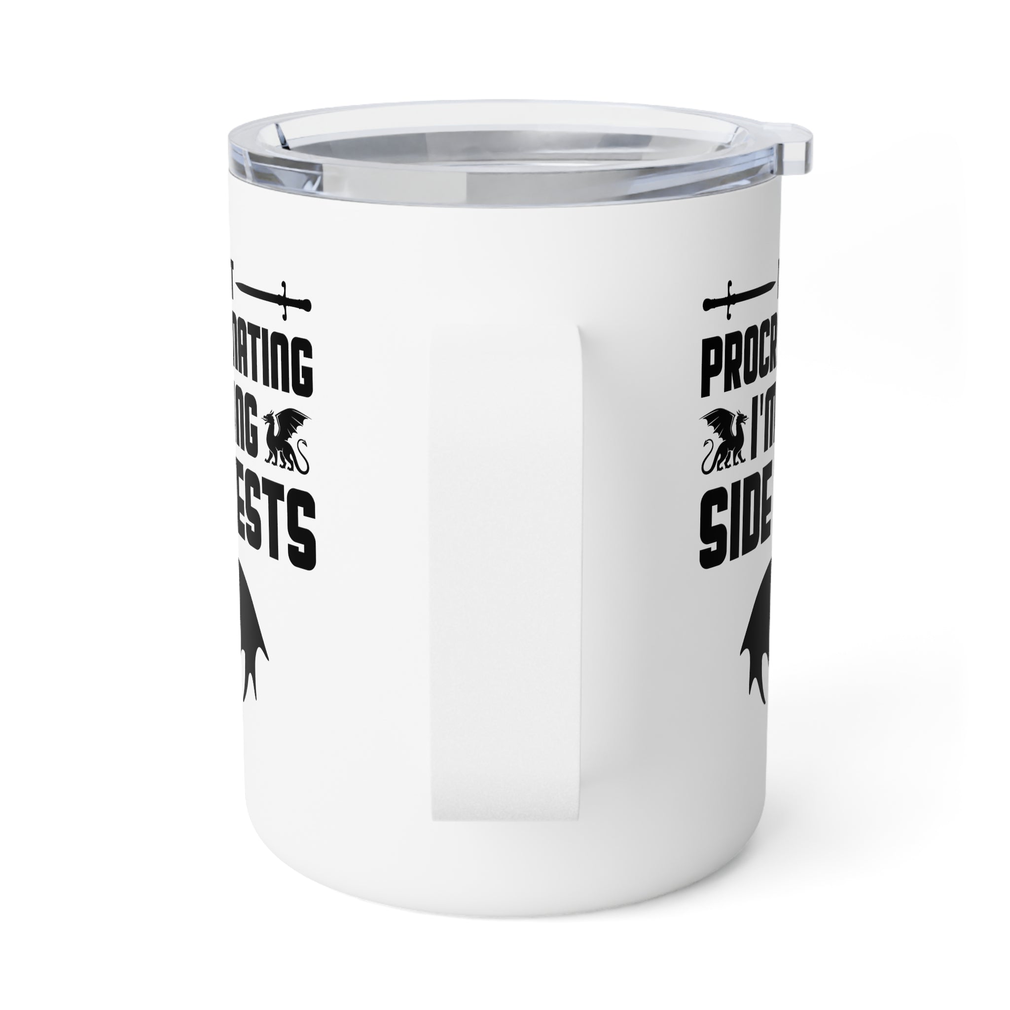 I'm Not Procrastinating, I'm Doing Side Quests, Funny D&D Insulated Mug-Insulated Mug-Wild Pour