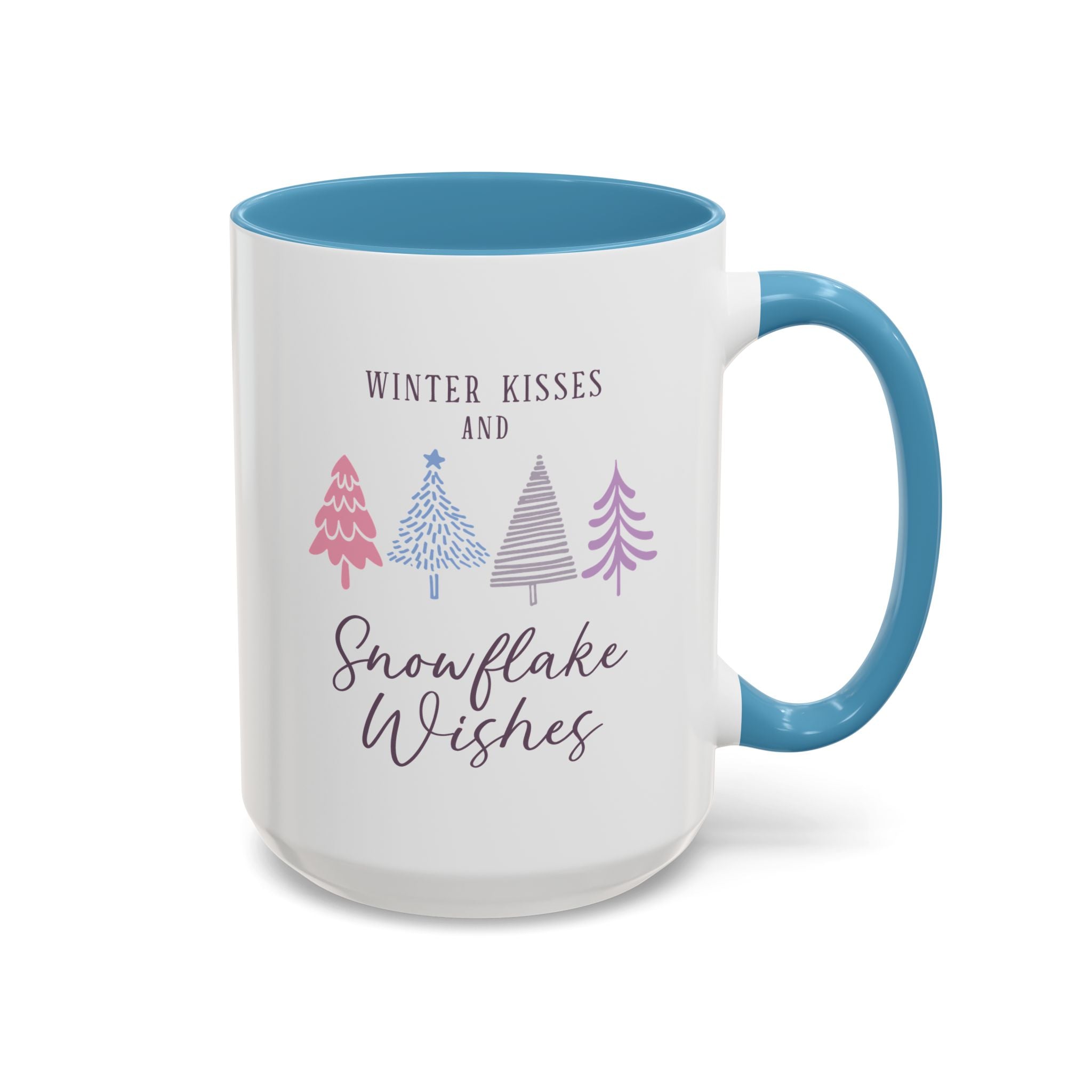 Winter Kisses and Snowflake Wishes Mug-Mug-Wild Pour