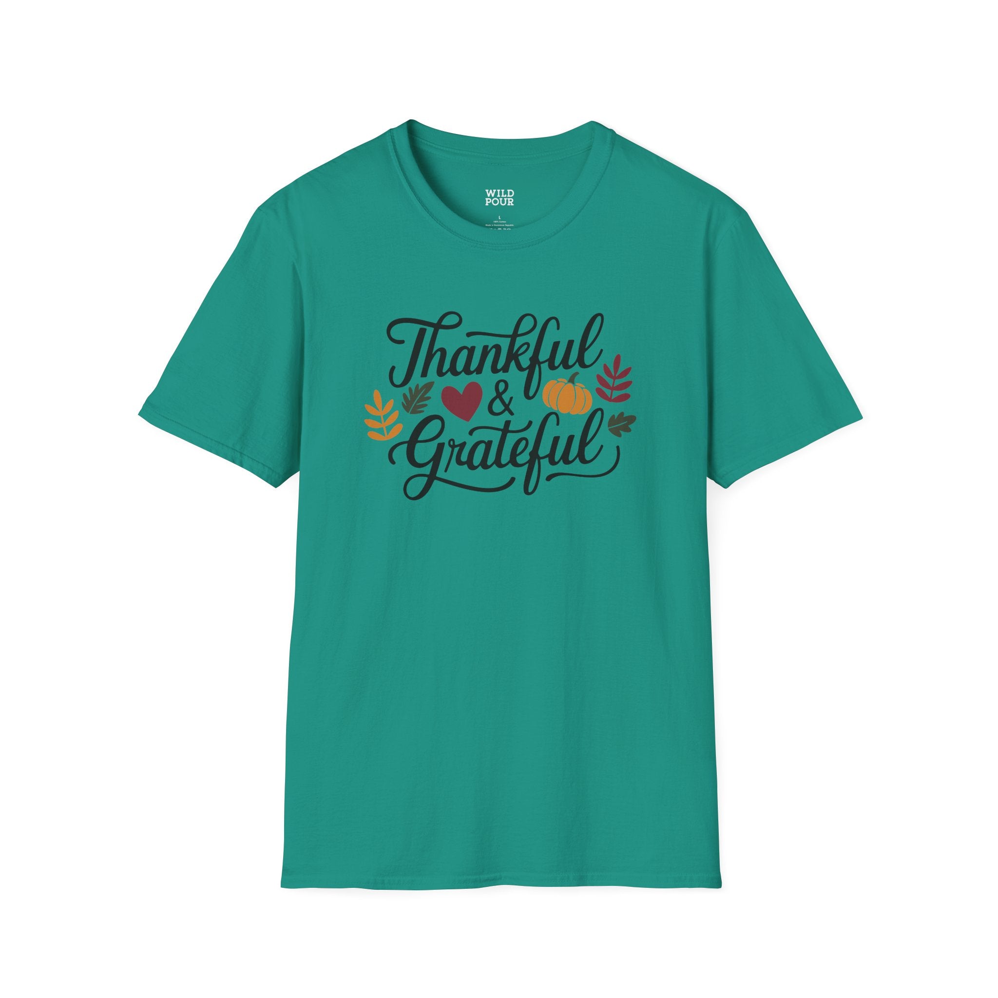 Thankful and Grateful Tee-Adult Tees-Wild Pour