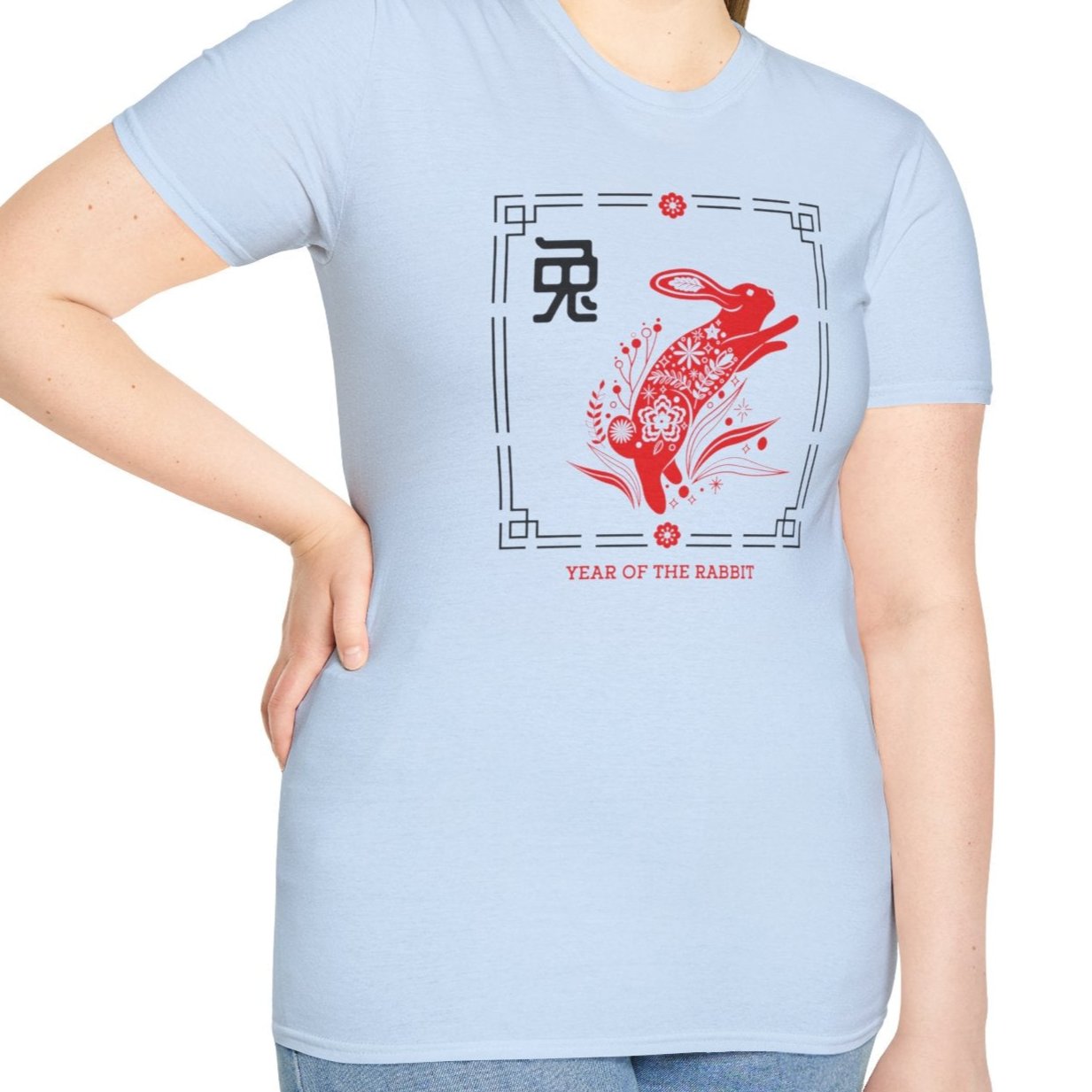 Year of the Rabbit, Lunar New Year Tee-Adult Tees-Wild Pour