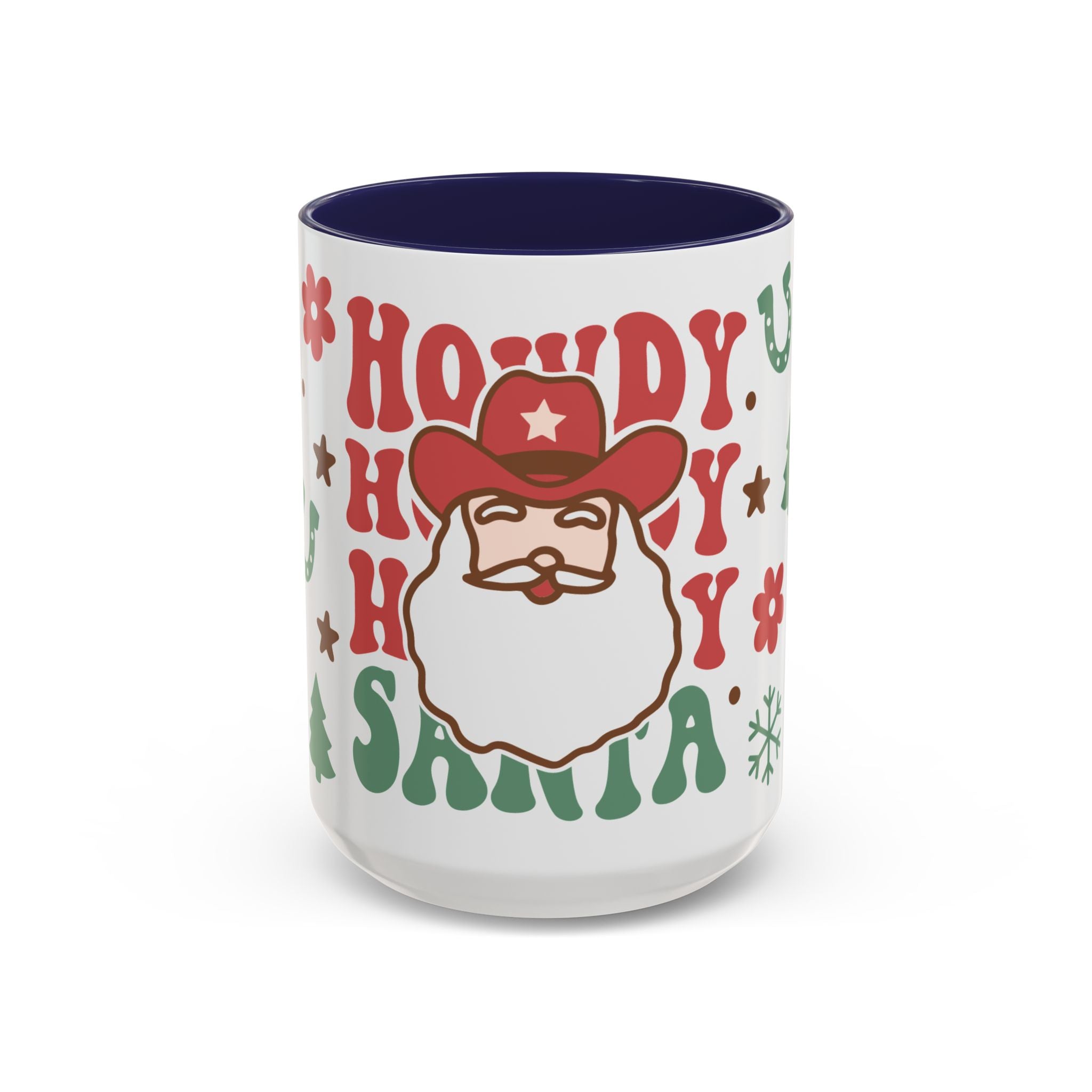 Howdy Santa, Wrap-Around Christmas Mug-Mug-Wild Pour