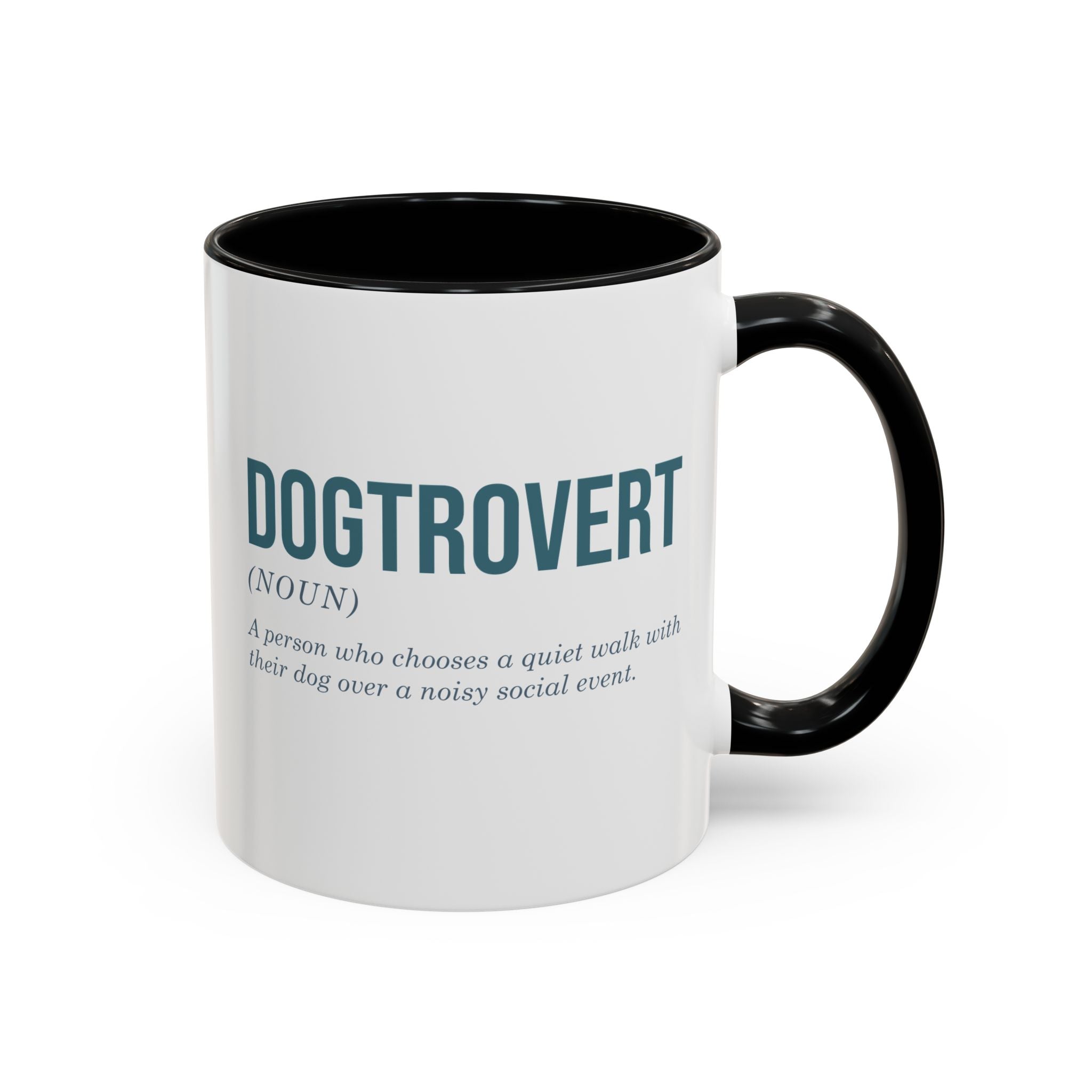 Dogtrovert, Introverted Dog Lover Mug