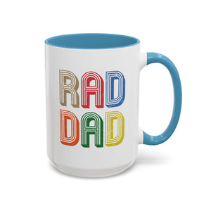 Rad Dad, Father's Day Mug-Mug-Wild Pour