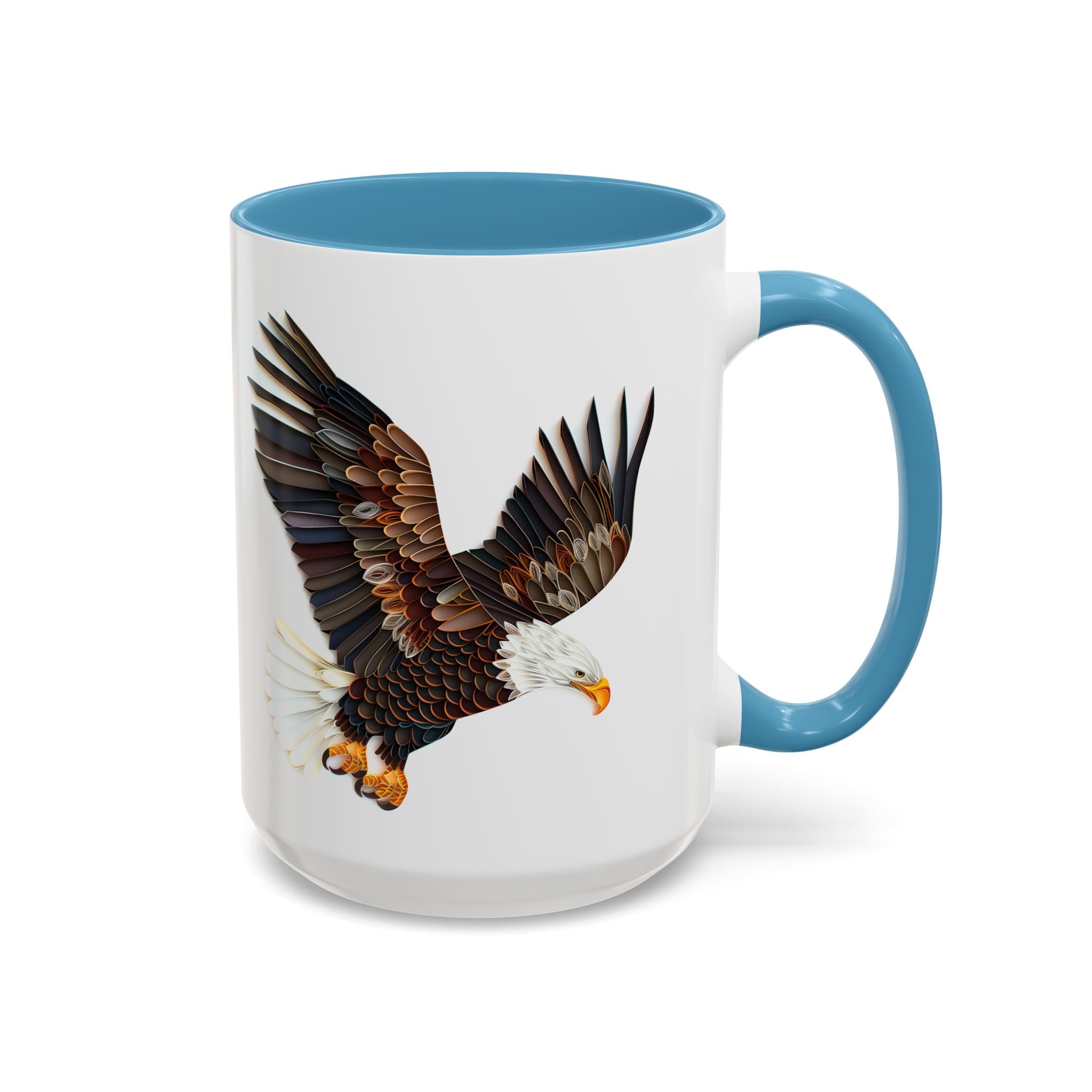 Bald Eagle, Paper Quilling Mug-Mug-Wild Pour