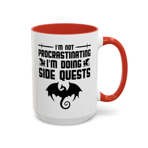 I'm Not Procrastinating, I'm Doing Side Quests, Gaming Mug-Mug-Wild Pour