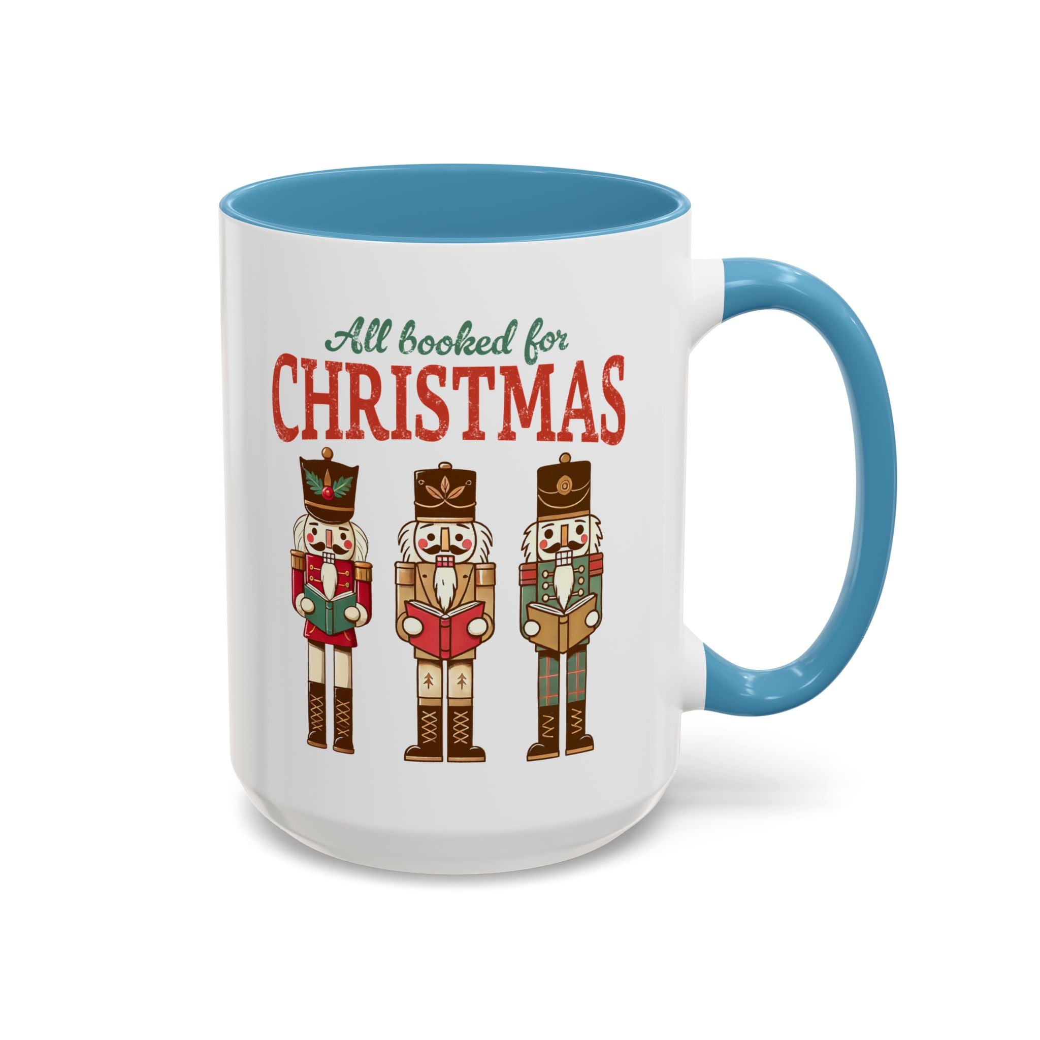 All Booked for Christmas, Nutcrackers and Books Mug-Mug-Wild Pour