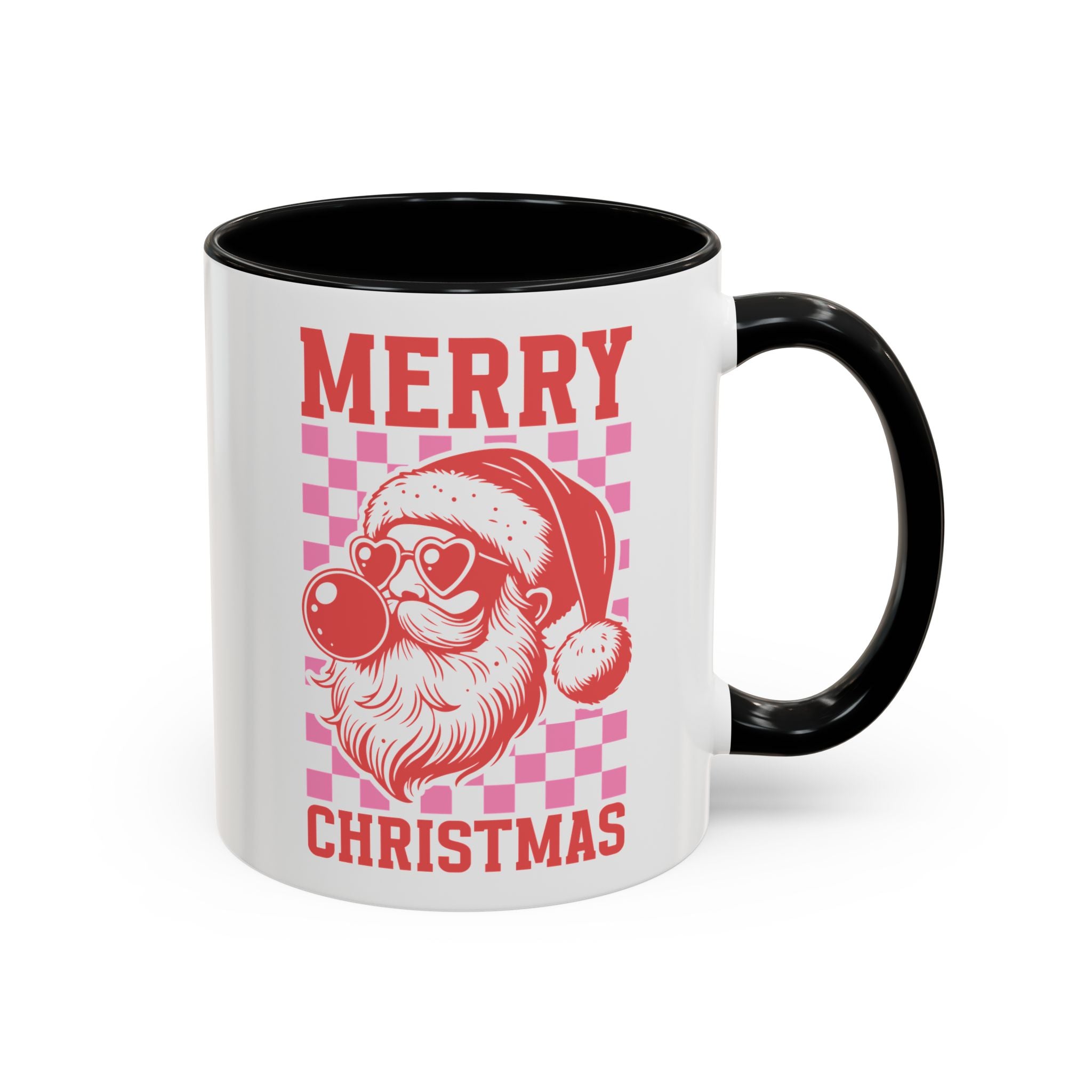 Merry Christmas, Retro Santa Bubblegum Mug-Mug-Wild Pour