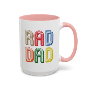 Rad Dad, Father's Day Mug-Mug-Wild Pour