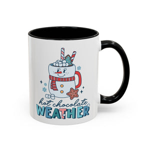 Hot Chocolate Weather, Snowman Mug-Mug-Wild Pour