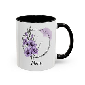 August Gladiolus, Personalized Birth Month Mug-Mug-Wild Pour