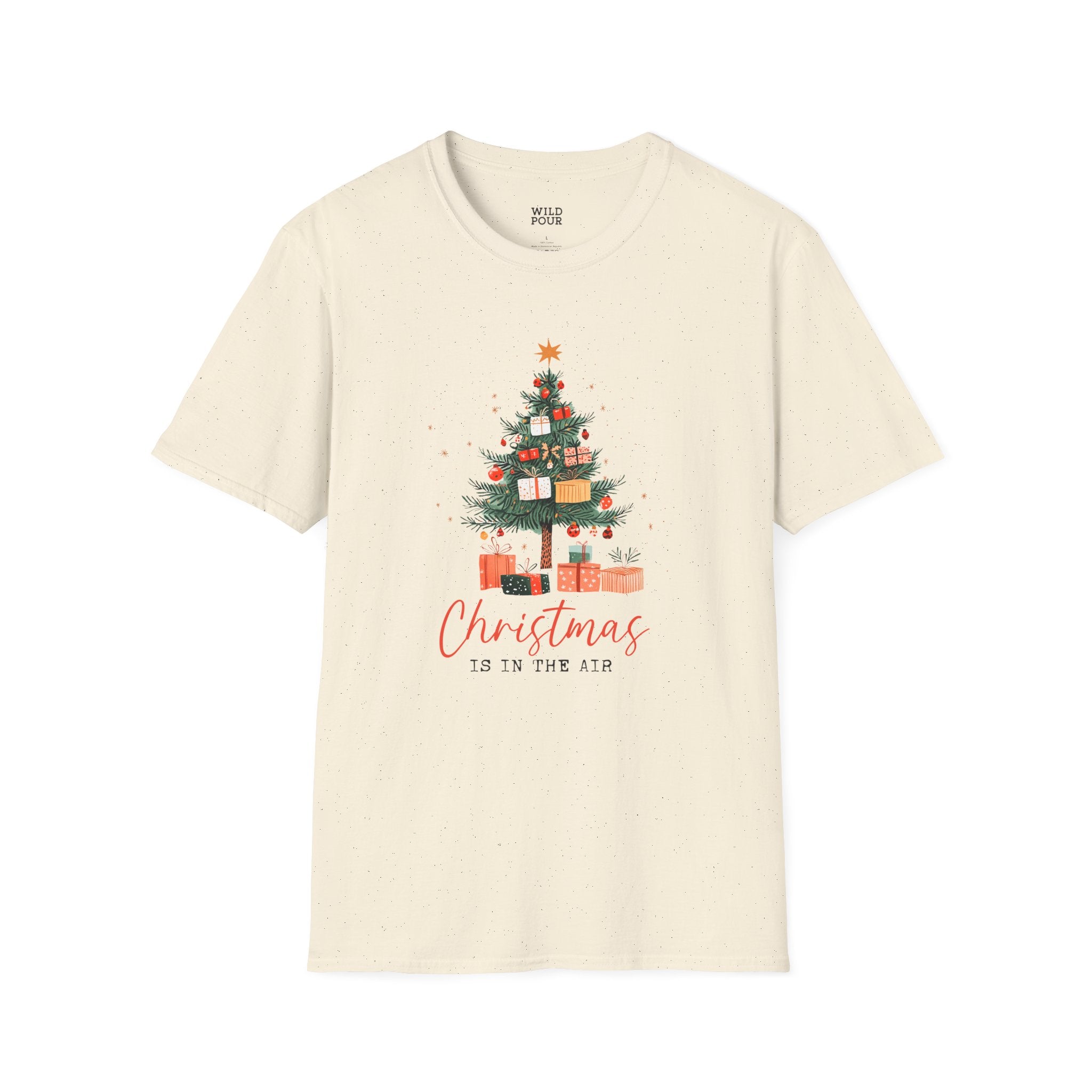 Christmas is in the Air Tee-Adult Tees-Wild Pour