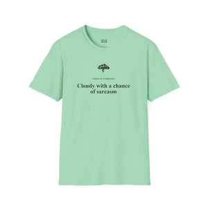 Cloudy With a Chance of Sarcasm Tee-Adult Tees-Wild Pour