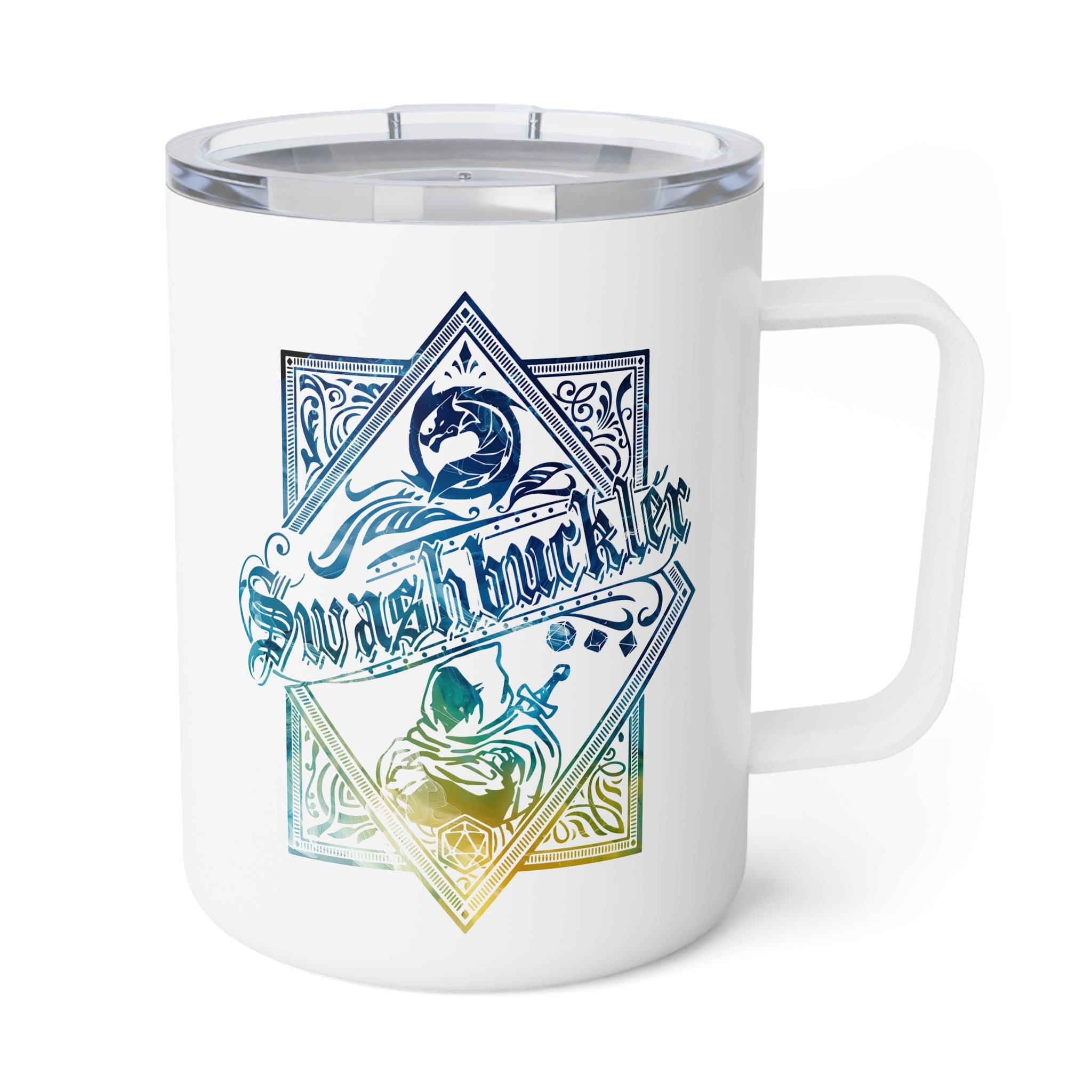 D&D Class Insulated Mug, Swashbuckler-Insulated Mug-Wild Pour