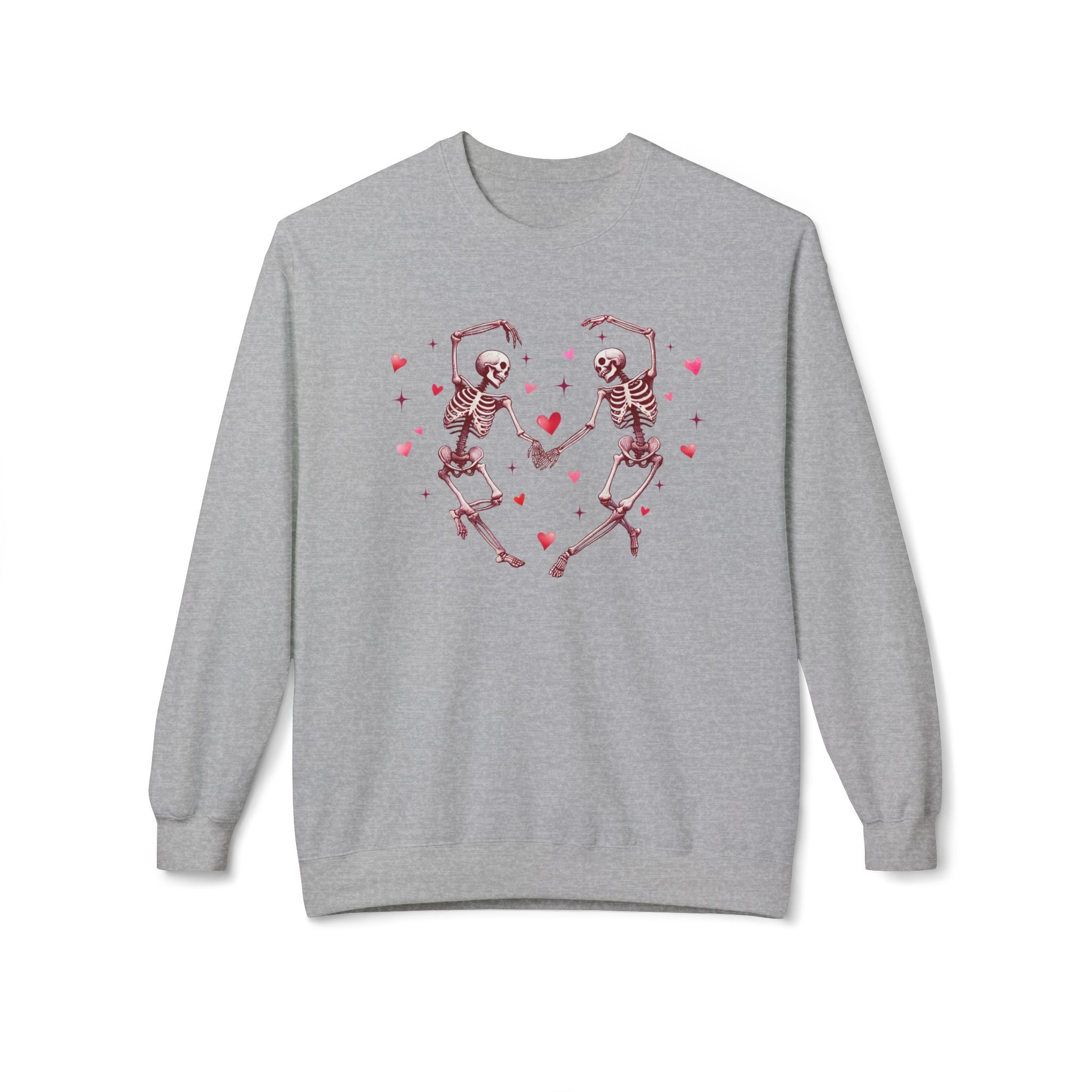 Love is Forever, Dancing Skeletons | Sweatshirt - Ultra-soft and super comfy, our premium midweight unisex sweatshirts are perfect for any season.