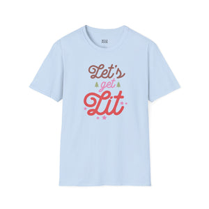 Let's Get Lit, Winter Tee-Adult Tees-Wild Pour