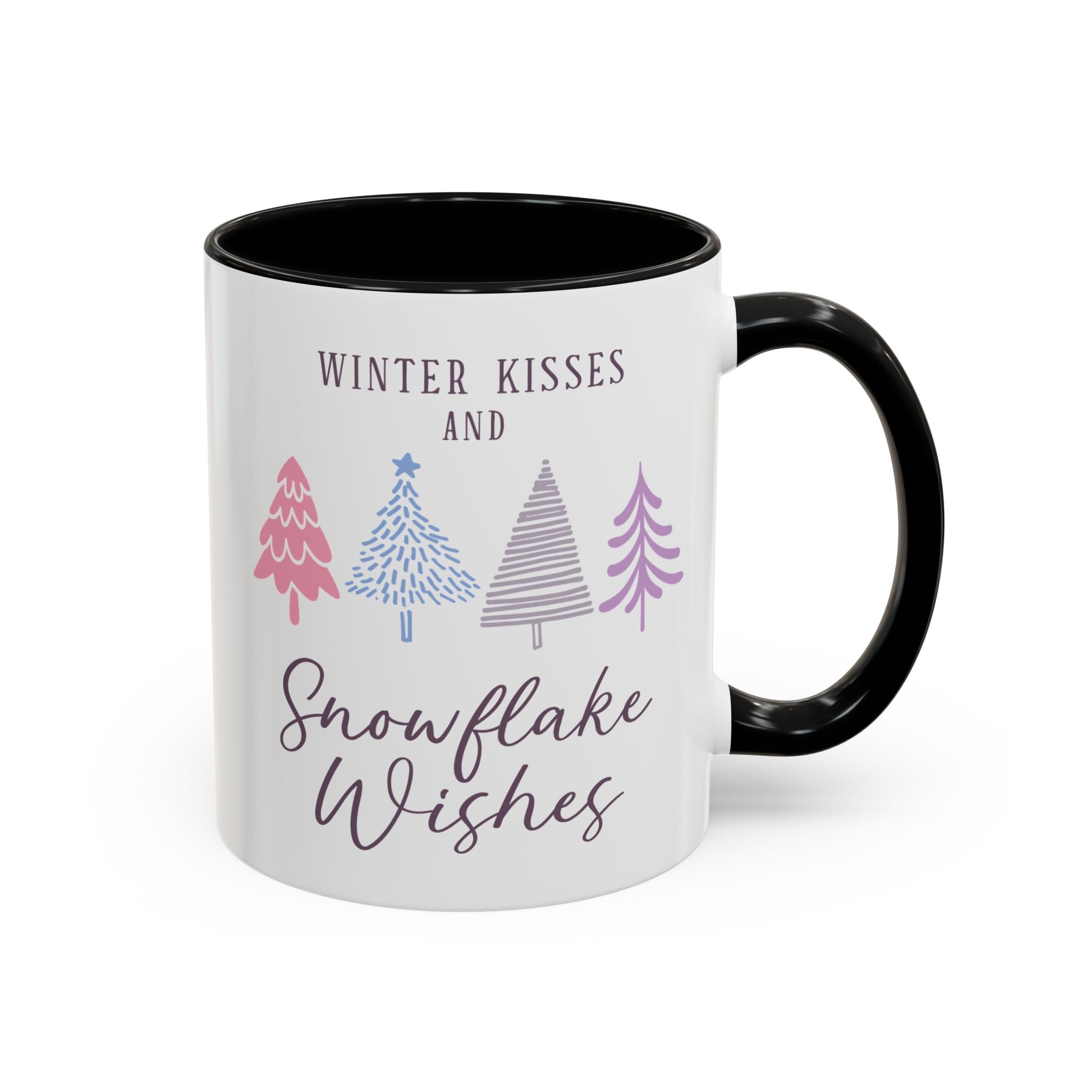 Winter Kisses and Snowflake Wishes Mug-Mug-Wild Pour