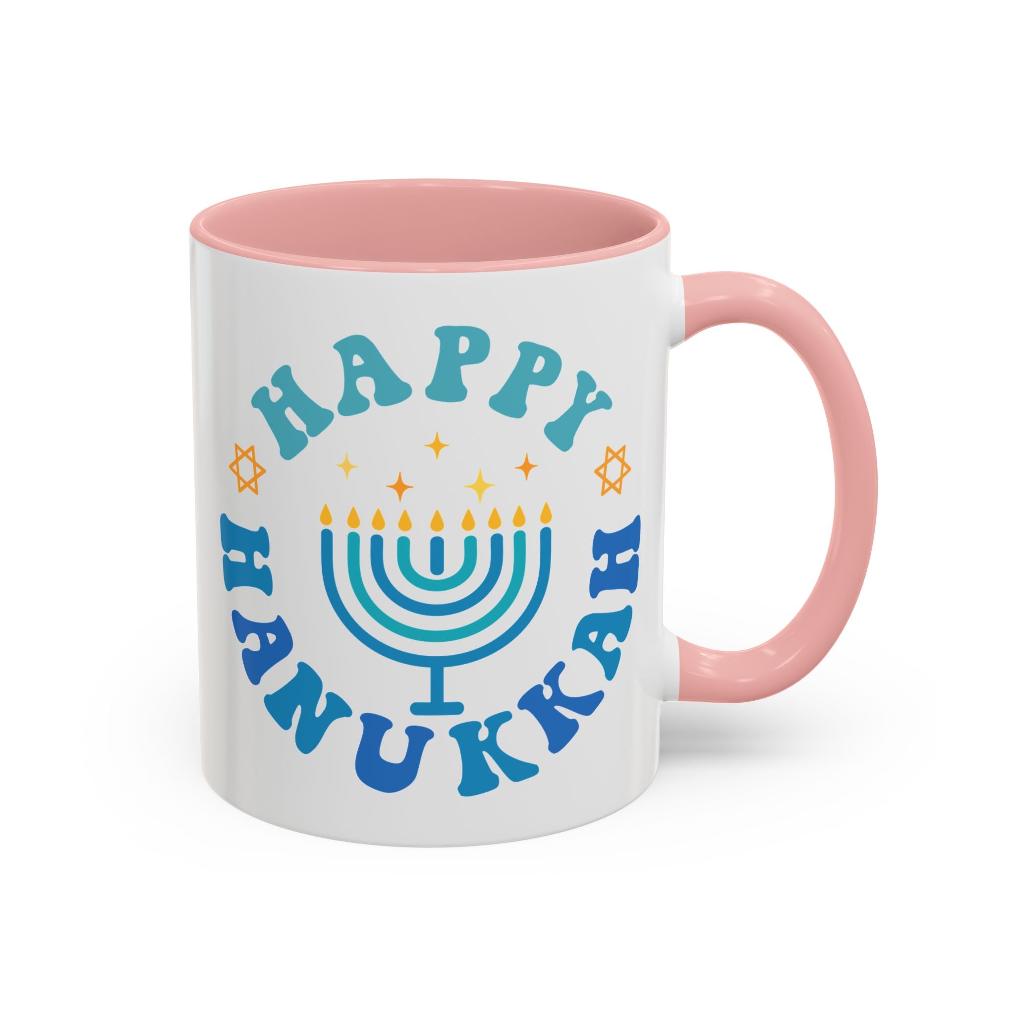 Happy Hanukkah, Menorah Mug-Mug-Wild Pour