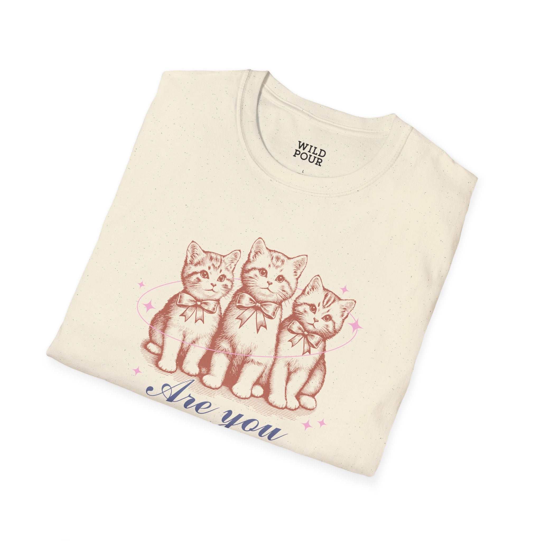 Are You Kitten Me? Cat Tee-Adult Tees-Wild Pour