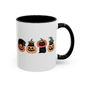 Black Cats and Pumpkins Mug-Mug-Wild Pour