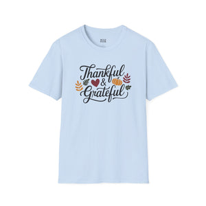 Thankful and Grateful Tee-Adult Tees-Wild Pour