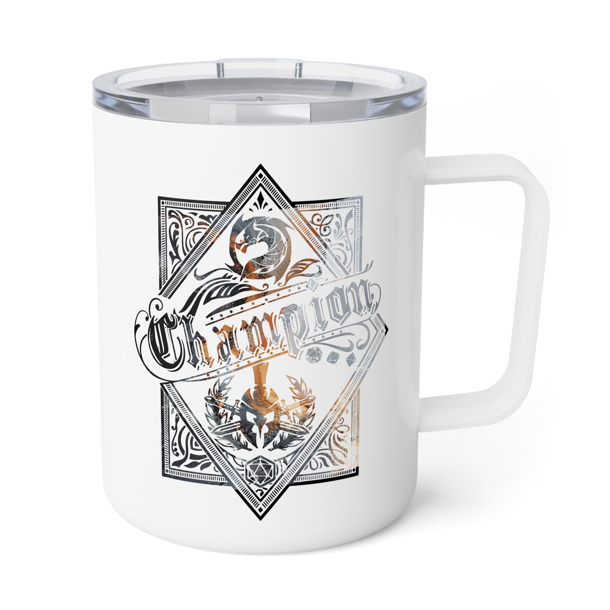 D&D Class Insulated Mug, Champion-Insulated Mug-Wild Pour