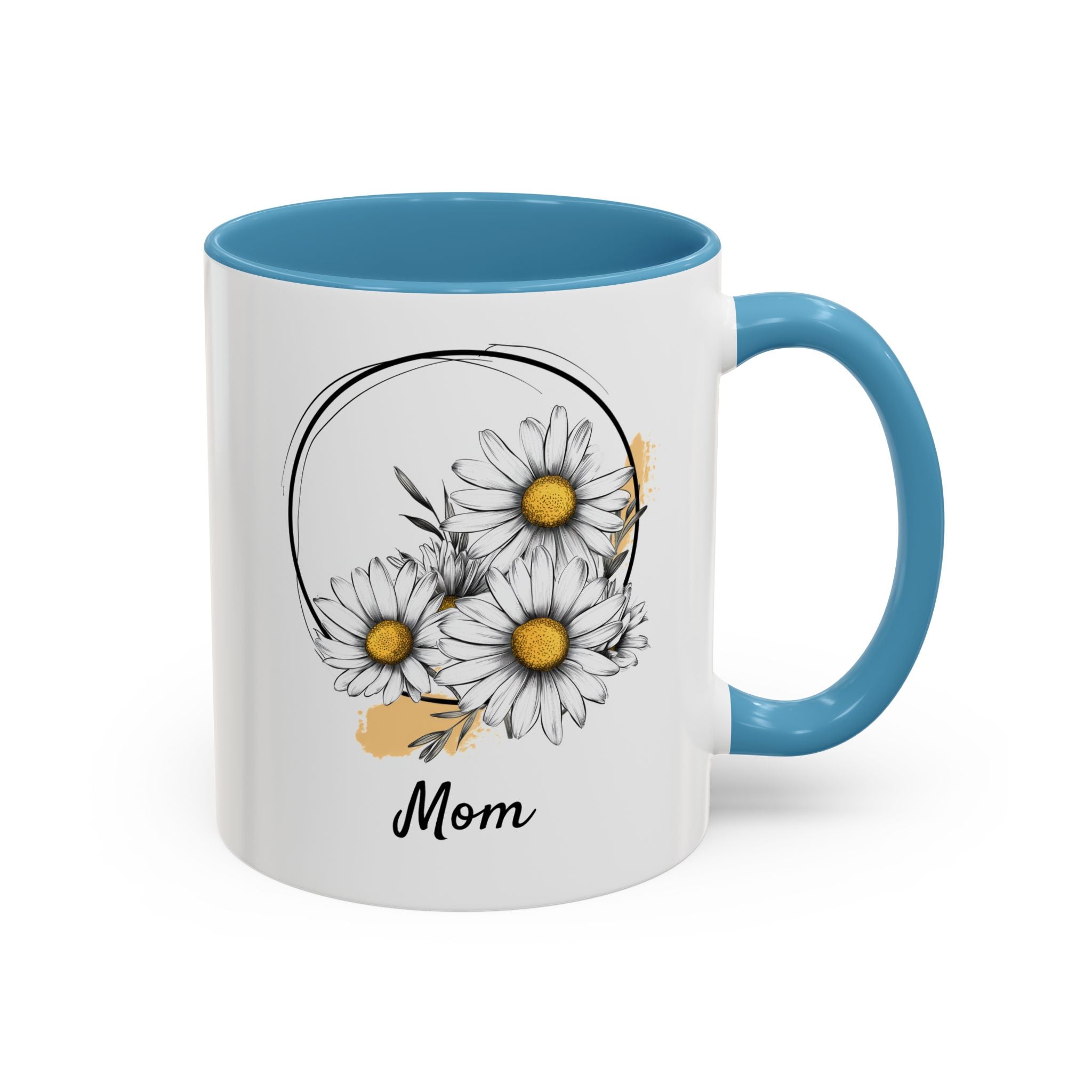 April Daisy, Personalized Birth Month Mug-Mug-Wild Pour