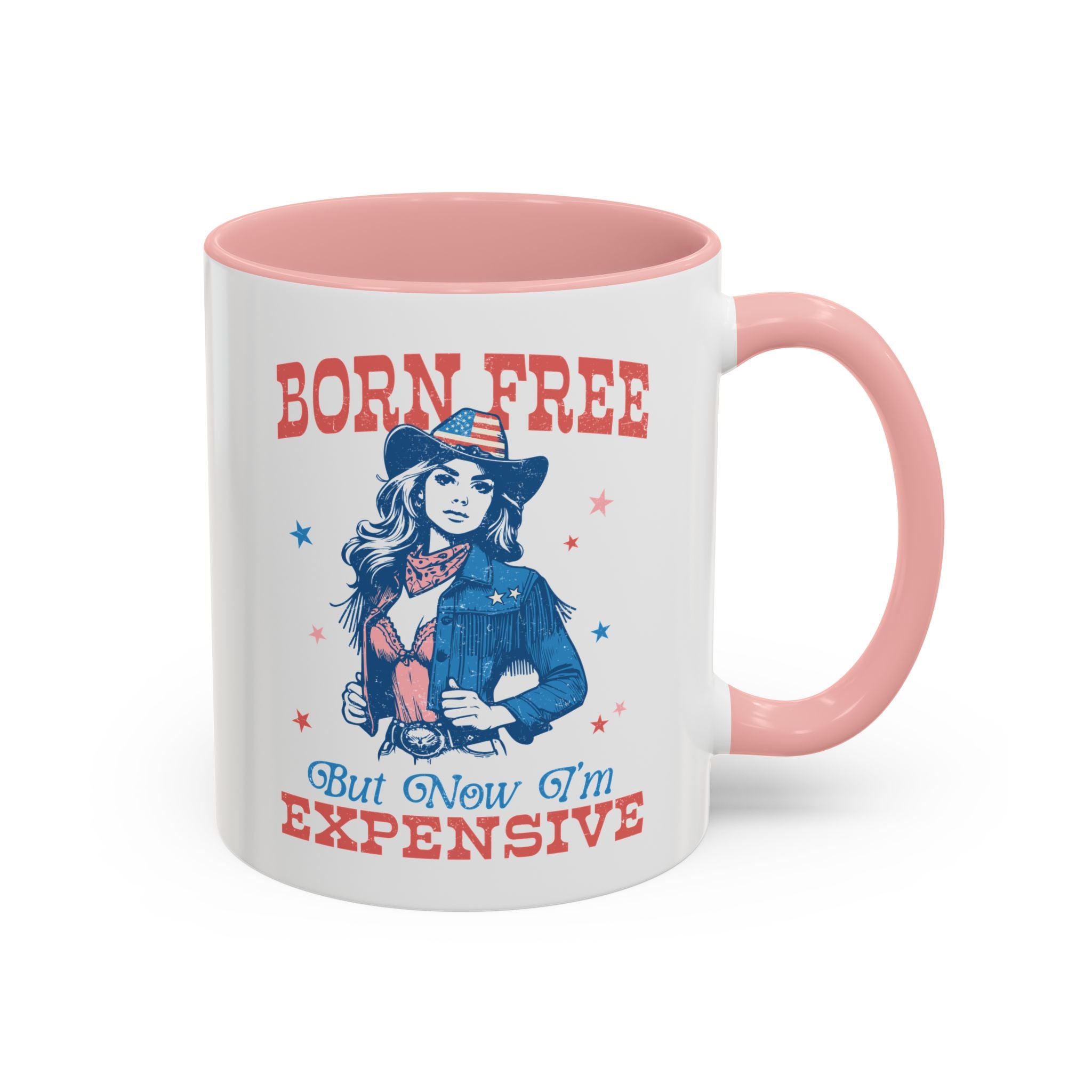 Born Free, But Now I'm Expensive, Funny Patriotic Mug