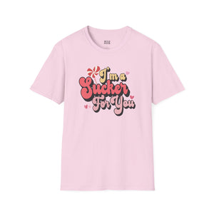 I'm a Sucker for You, Valentine's Day Lollipop | T-Shirt - Ultra-soft and super comfy, our premium midweight unisex sweatshirts are perfect for any season.